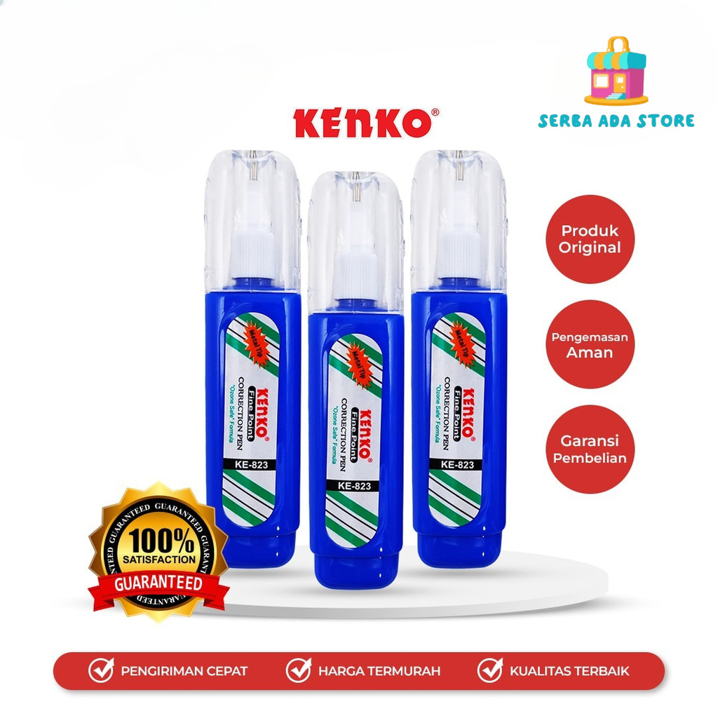 

Tip X Cair Kenko KE-823 Correction Pen Model Stabilo KE 823 Metal Tip - SAS88