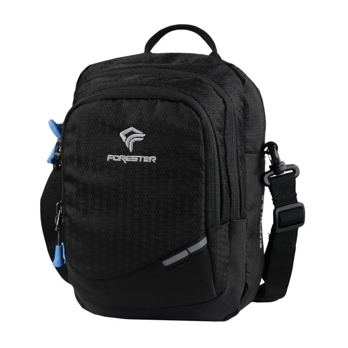 Forester 30265 Travel Pouch Sleight 0.5 Tas Selempang Original Free Coverbag Black Grey new
