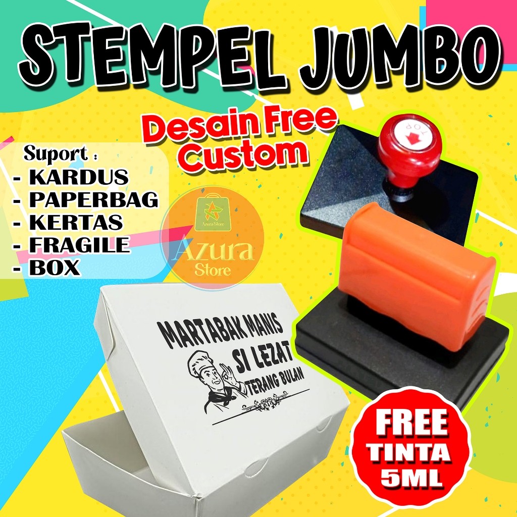 

STEMPEL JUMBO / STEMPEL KARDUS / STEMPEL BOX / STEMPEL PACKING KEMASAN