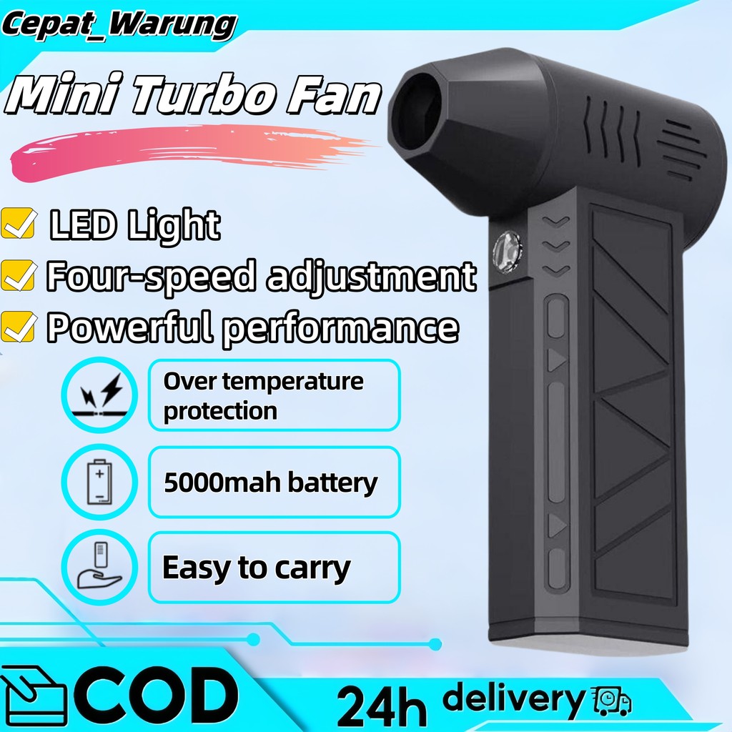 Mini Turbo Jet Fan Turbo Violent Fan X3 Mini Jet Blower 130000 RPM Mini Jet Blower