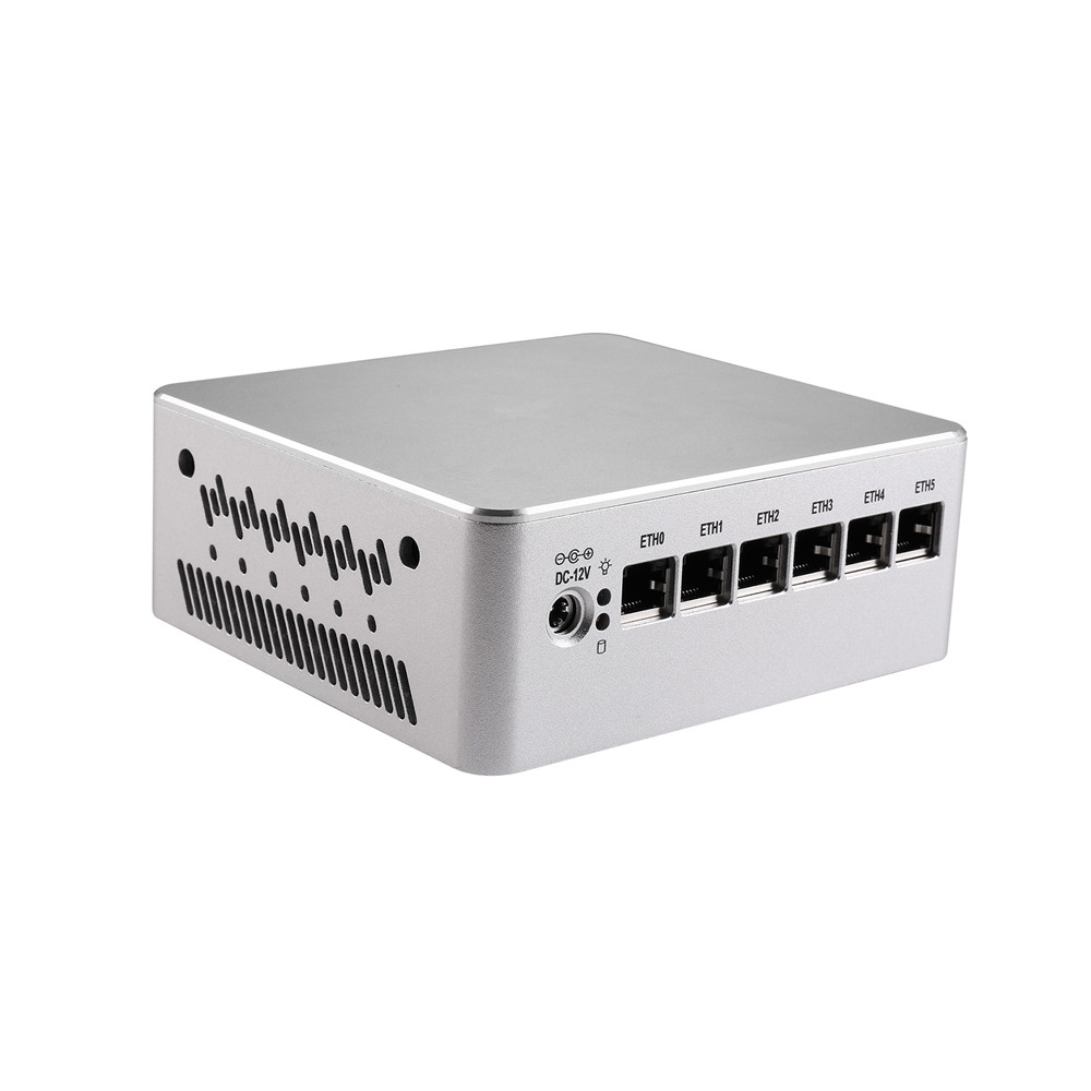HUNSN Micro Firewall Appliance,Mini PC,PFSense,Mikrotik,OPNsense,VPN,Router PC,Pentium 8505/U300,RS5