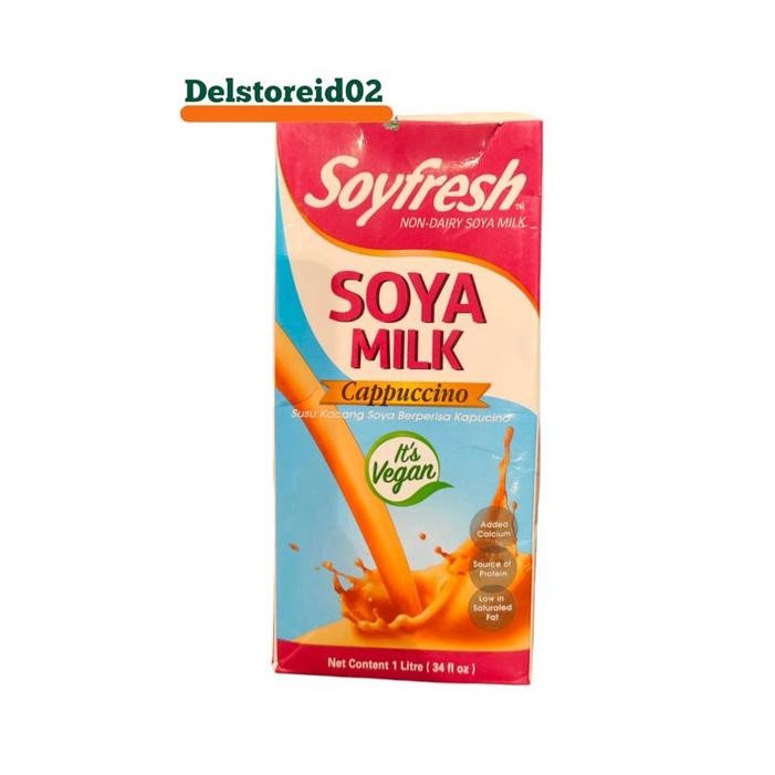 

Soyfresh soya milk cappuccino 1000ml/ 1 liter