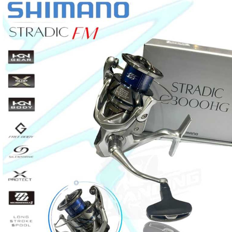 ZONA PEMANCING - REEL SHIMANO STRADIC FM 2500HG-2023
