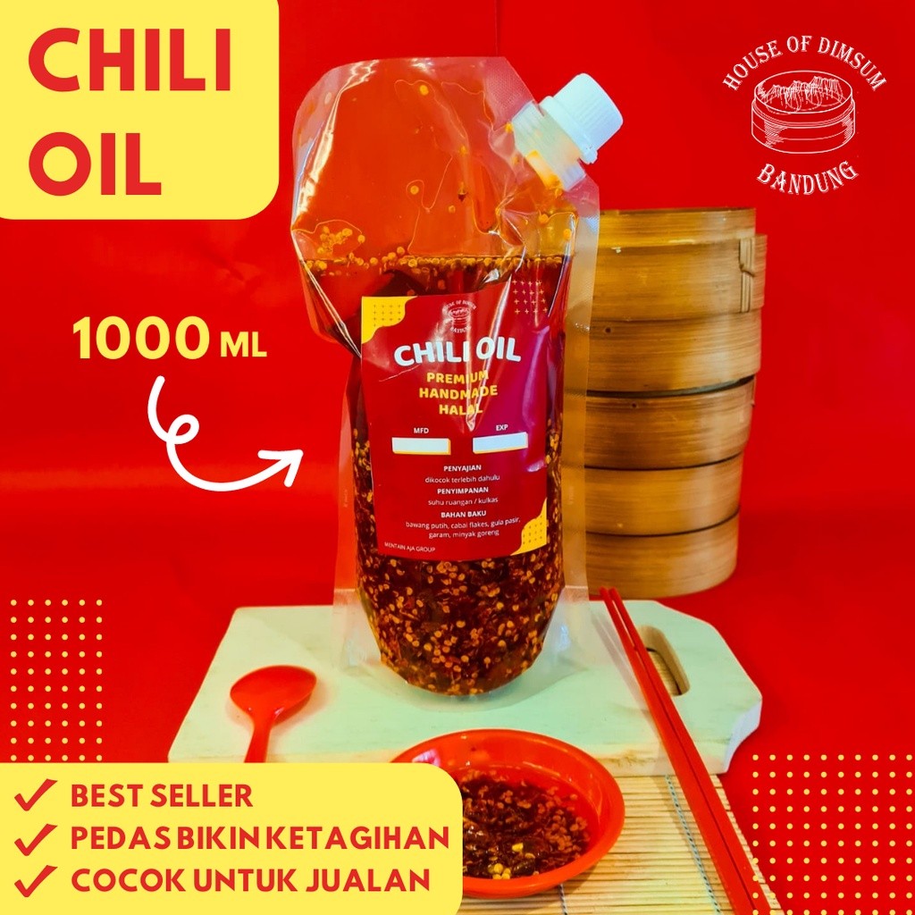 

Emama.store Chili Oil Minyak Cabai 1000ml