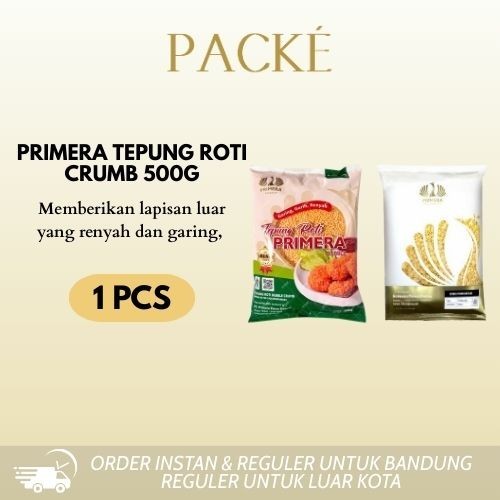 

Primera Bubble Crumbs / Tepung Roti / Tepung Bubble / Krispi Kemasan 500g / 200G