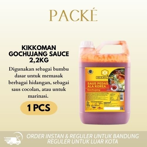 

Kikkoman Saus Pedas Ala Korea / Sauce [Gochujang] 2,2 kg