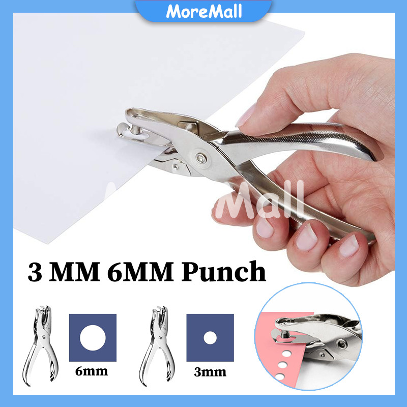 

Pembolong Kertas 1 Lubang / 3 mm 6mm Punch / One Hole Punch