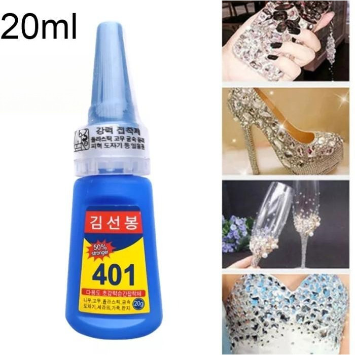 

[SUGOI] Lem 401 korea lem vanes 401 bulaiein lem super lem cair serbaguna strong