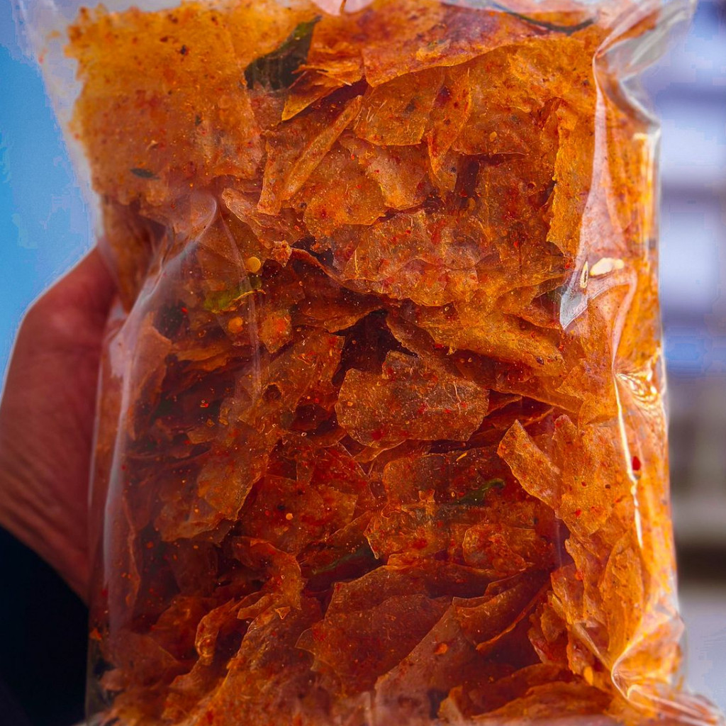 

[AS] KERIPIK KACA PEDAS DAUN JERUK 100GR