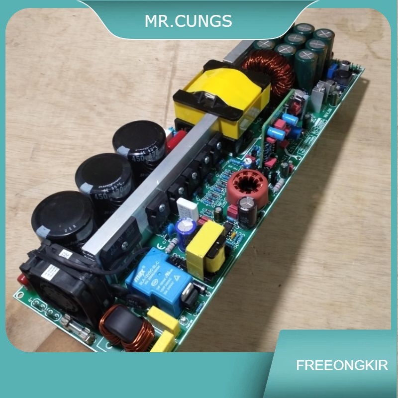 Power supply psu smps fullbridge regulasi ocp 40a daya besar 4500watt ct 65-140volt trafo suplay aud