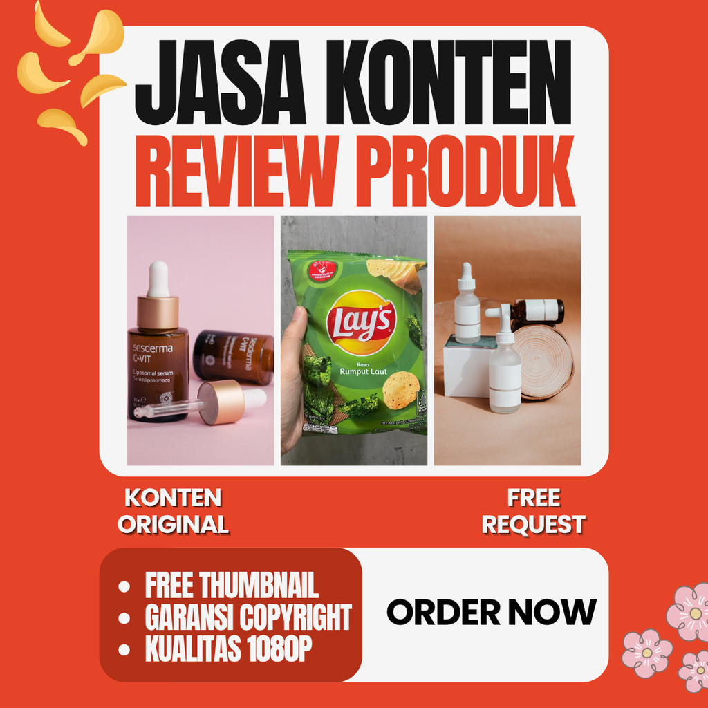 Jasa Konten Review Produk Termurah dan Bergaransi
