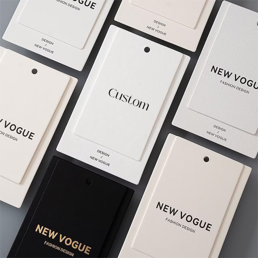 

50-300pcs Custom Printed Business Hang Tags Labels,Price Tags,Produce Tags with String,Business Logo Tags,Favor Tags for Gift