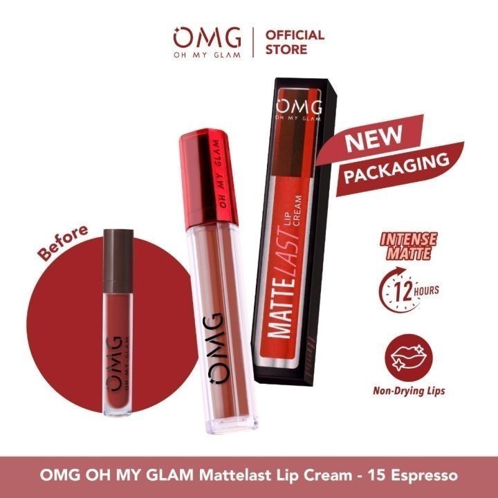 OMG OH MY GLAM Matte Kis Lip Cream 3.5 gr