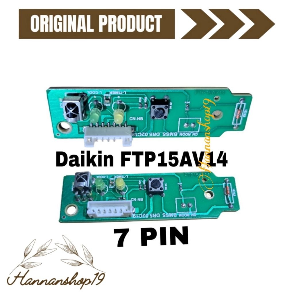 Sensor AC Daikin Malaysia 7pin / sensor PCB AC Daikin Malaysia 7pin / sensor modul AC Daikin Malaysi
