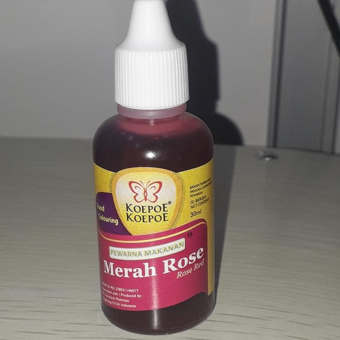 

PROMO! pewarna makanan merah rose 30ml