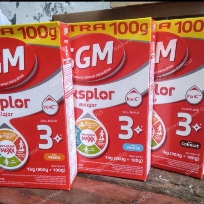 

SGM Eksplor 3+ plus susu anak balita VANILA / MADU / COKLAT 900gr