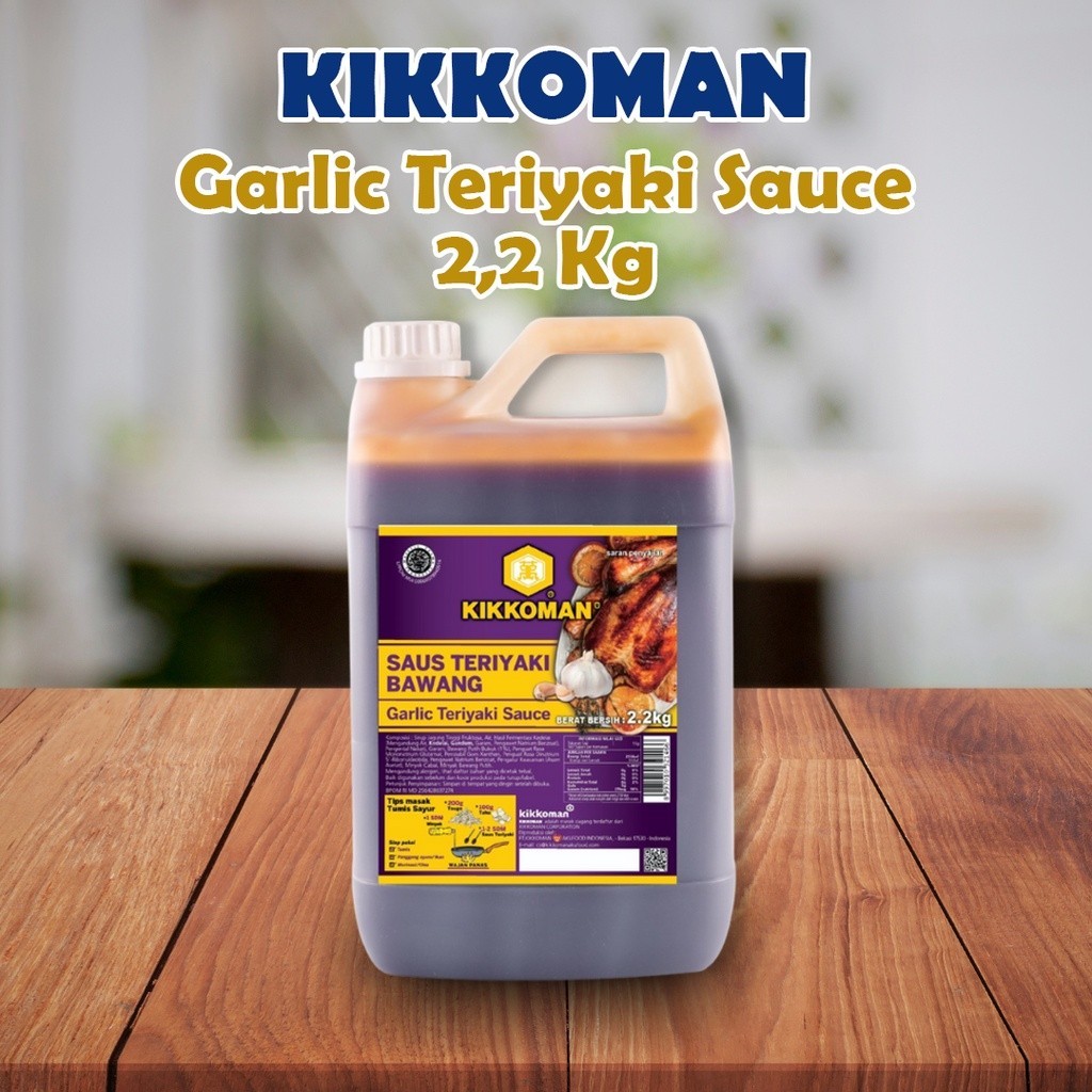 

Kikkoman-Garlic Teriyaki Sauce 2,2L