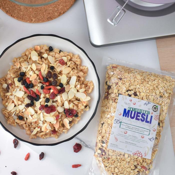 

House Of Organix Antioxidant muesli Oatmeal Sereal 500 Gr