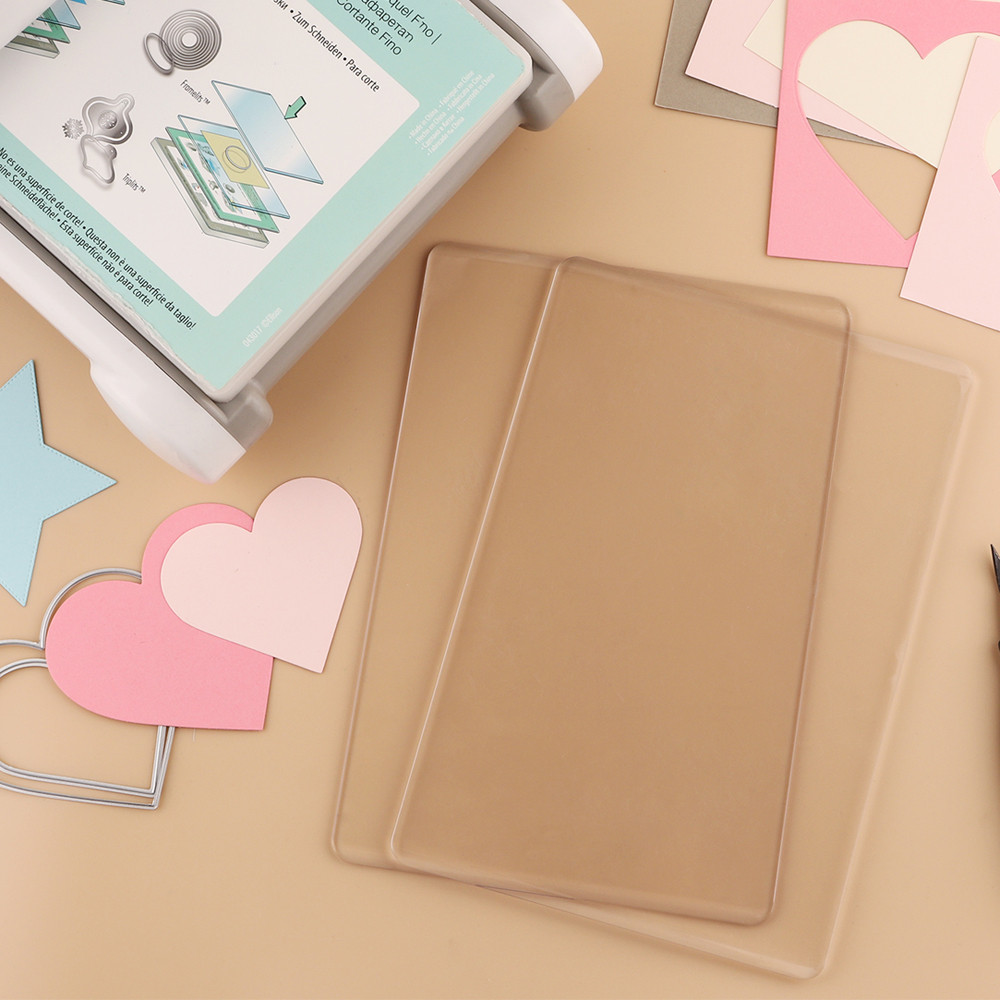 

15.5*22.5CM 2PCS Standard Cutting Pads for Die Cutting Machine Cutting Dies Machine Plate Replacement Pad Craft Accesspries