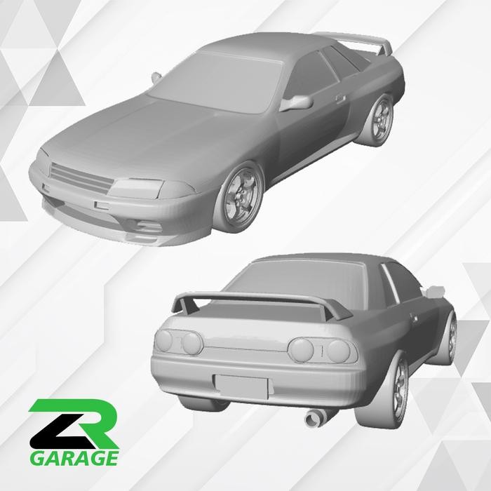 Diecast Nissan Skyline GTR R32  Hot wheels Skyline R32 Unpaint Resin