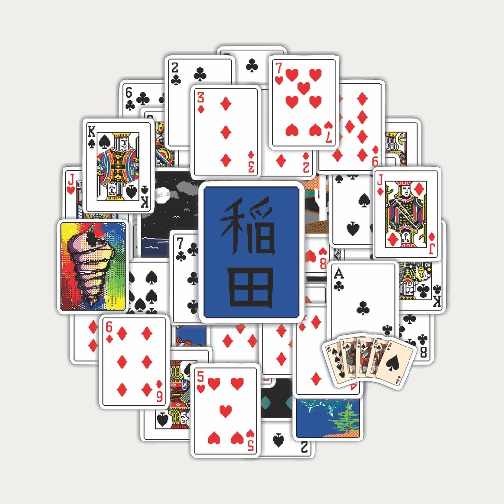 

Sticker Pack Stiker Kartu Poker V7 | Sticker TUMBLR | Stiker LAPTOP KOPER HELM