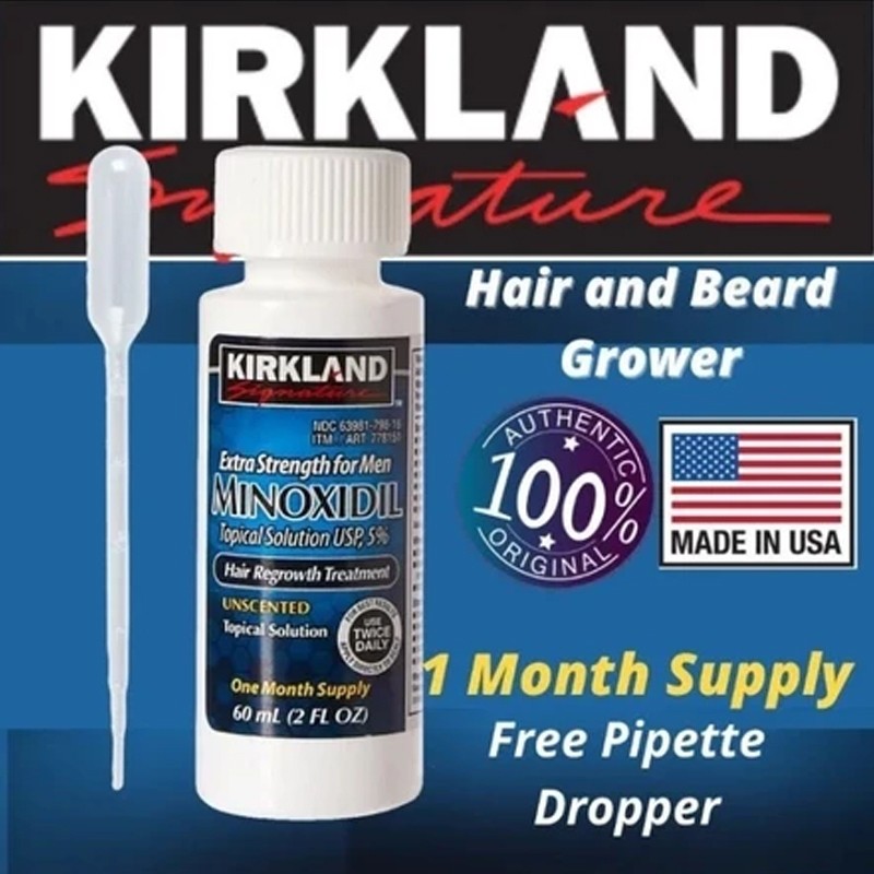 Men's ROGAINE 5% Minoxidil Obatpenumbuh rambut penumbuh rambutcepat serum 1bottle 60ml / 1 Box 6bott