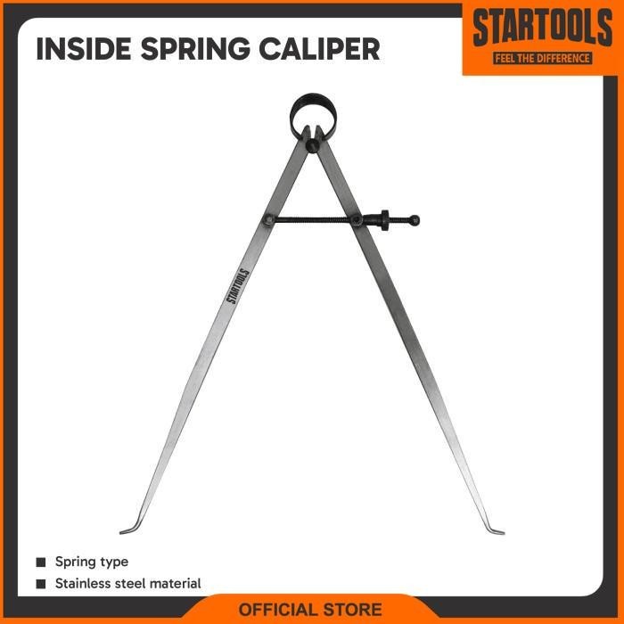 Startools Inside Spring Caliper / Jangka Bubut Dalam 10”