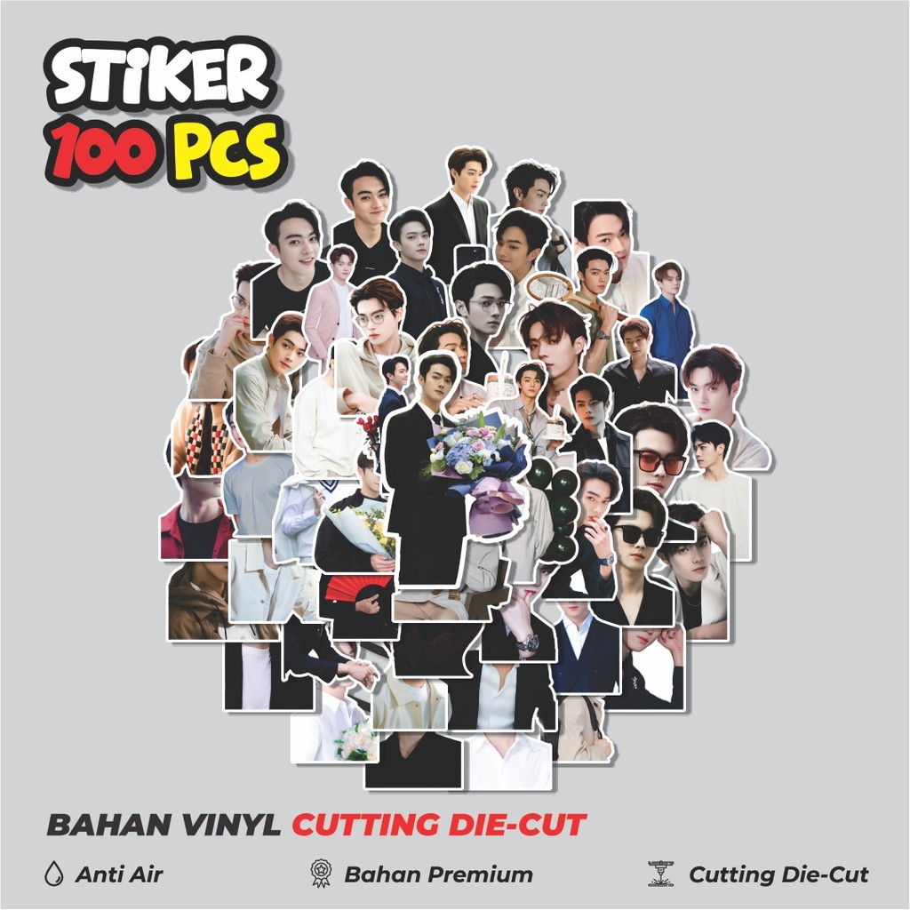 

Terbaru! 50 pcs Stiker XU KAI Dekorasi Lucu Kreatif untuk Notebook, Skateboard, HP
