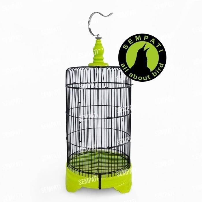 SANGKAR BESI IMPORT KANDANG BURUNG PLECI CIBLEK KOLIBRI DLL SPBIM - Hijau