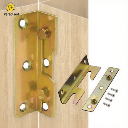 Paradised Hak Ranjang 2 Lubang Dipan Siku Tempat Tidur Bayi Box Bed Fitting Engsel Skrup [SET]