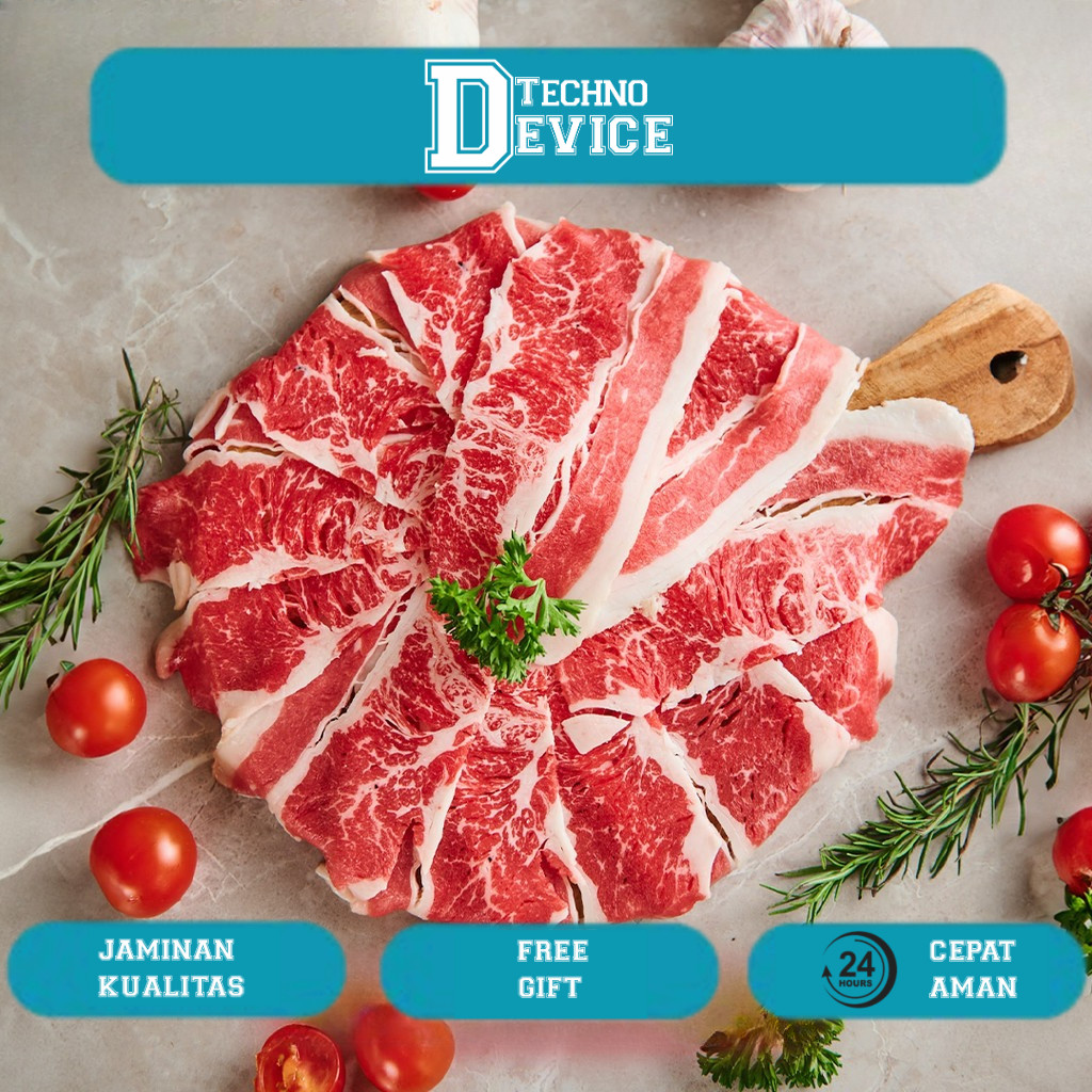 

Beef Slice Premium Karubi US Shortplate FRESH CUT!