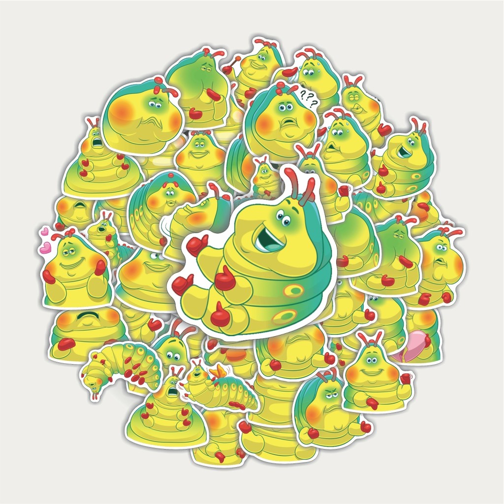 

Sticker Pack Stiker Kartun Larva Henry | Sticker TUMBLR | Stiker LAPTOP KOPER HELM