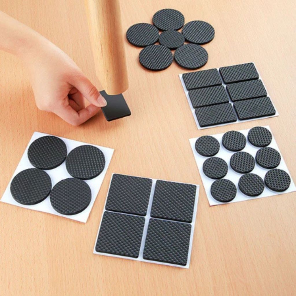 Stiker Alas Kaki Meja dan Kursi / Perekat Kaki Meja / Tempelan alas kaki meja anti selip / Sticker K