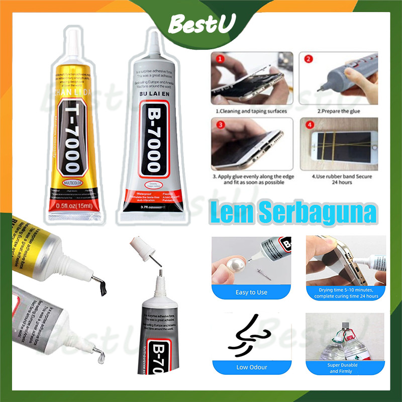 

lem touchscreen t7000 b7000/ lem lcd t7000 / lem aksesoris hp /lem casing/ lem hp/ 15ml cairan hitam serbaguna lem sepatu/T-7000 Hitam Bening Lem Perhiasan Serbaguna