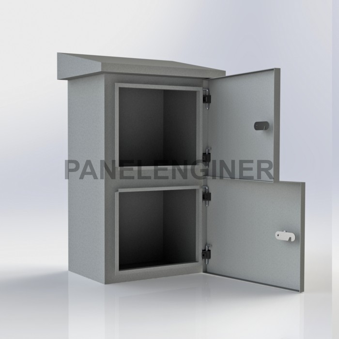 BOX PANEL CUSTOM 30x50x20 topi plat 1,2mm powder coating box custom box kwh panel