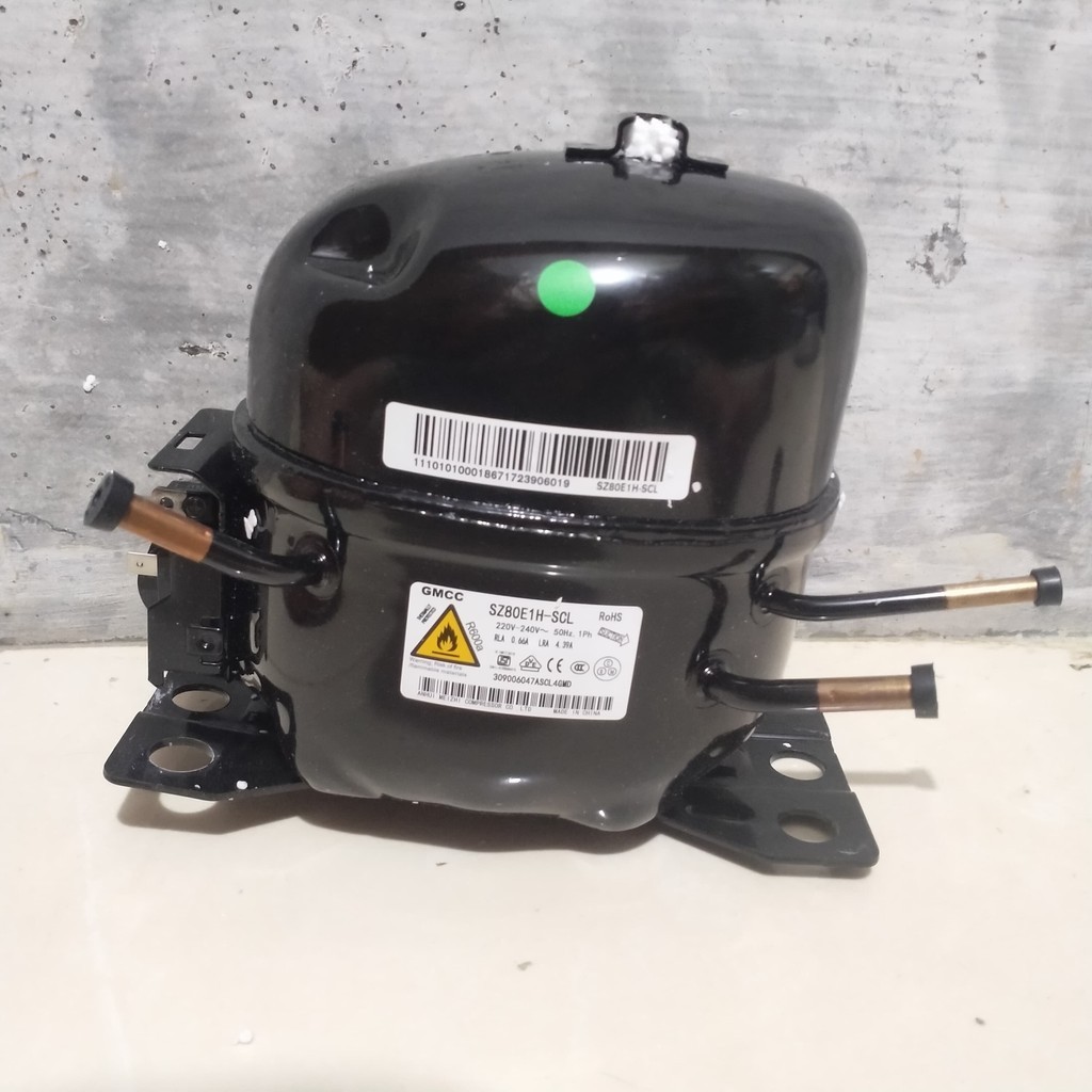 COMPRESSOR SZ80E1H-SCL R600A KULKAS MIDEA HS-200SB HS-390CK HS-200SB HS-250S HS-250SB SC-216