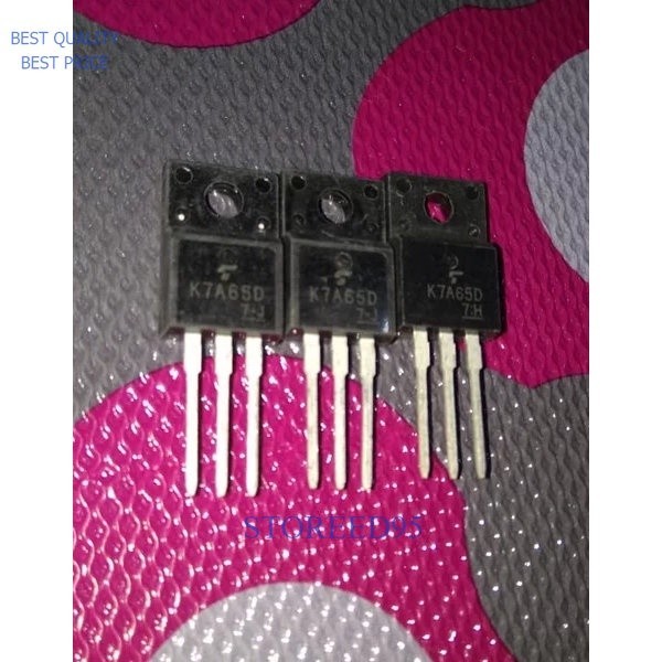 K7A65D TK7A65D  K7A65 N-Ch MOSFET TO-220F