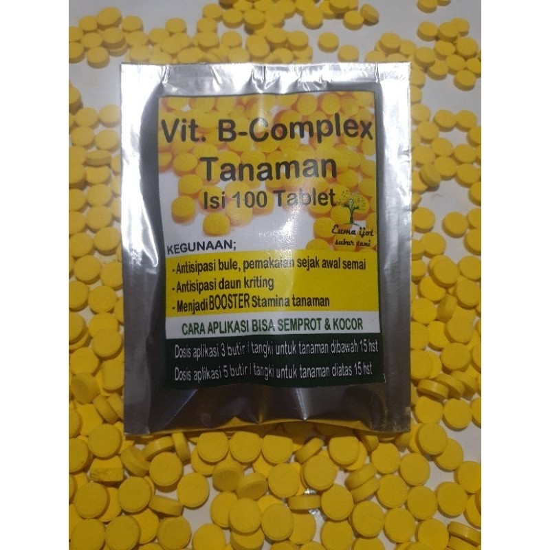 Multi Vit. B-Complex Tanaman isi 100 Tablet