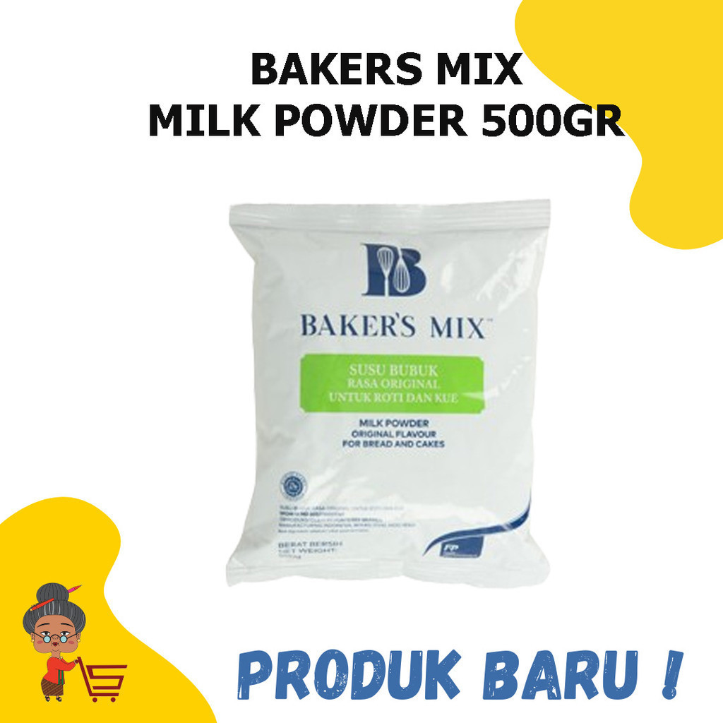 

BAKERS MIX MILK POWDER 500GR / BAKER MIX / BAKER'S MIX MILK POWDER