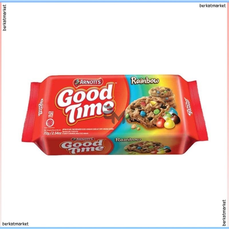 

Good Time Arnotts Rainbow Classic Double Choco Dip Coffee Chocochips Cookies Snack Day 80gr 72gr 1 Kiloan Dus Kg Sachet Toples Merah Besar