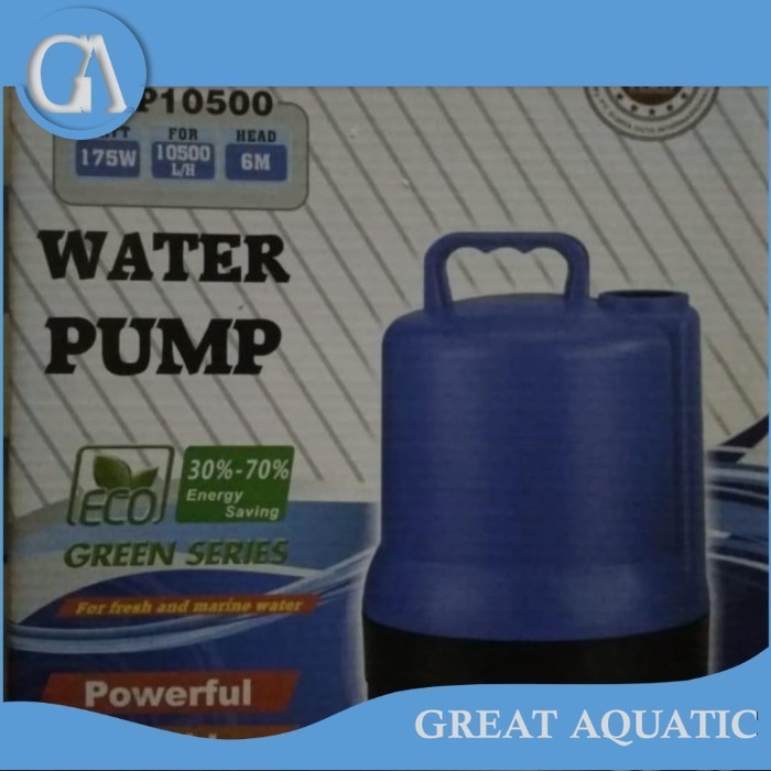 kolam ikan pompa celup water pump KIYOSAKI PSP 10500 low watt