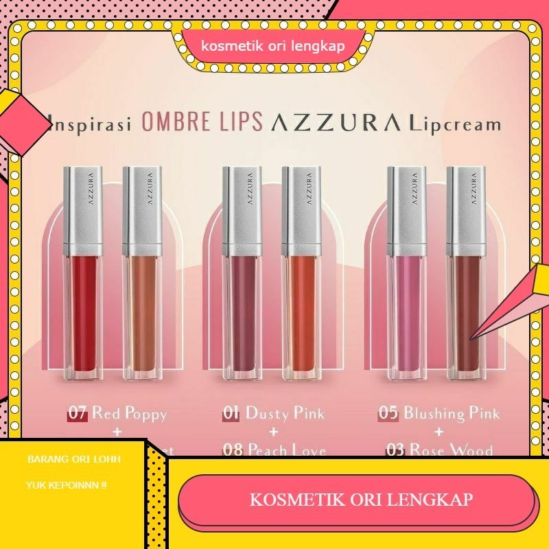 LIPCREAM MATTE AZZURA | LIP CREAM AZZURA \\