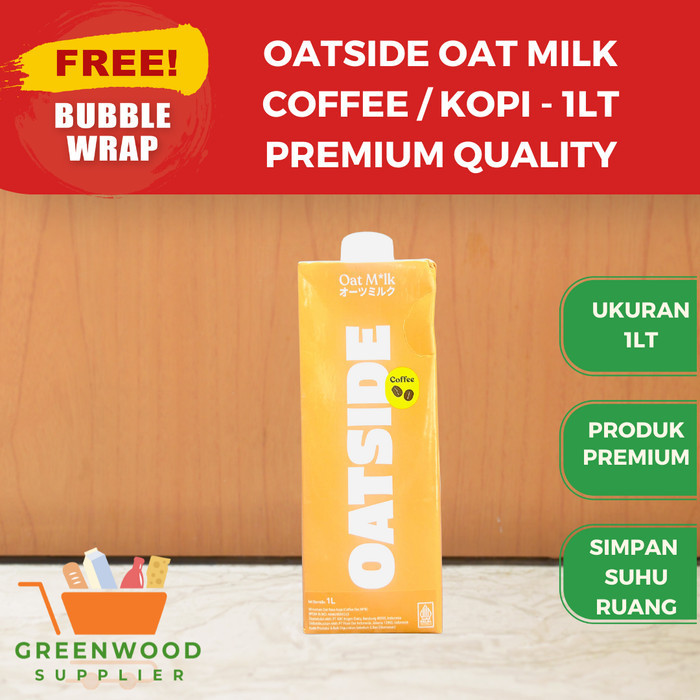 

[Pcs] Oatside Kopi / Coffee Oat Milk - 1 Liter