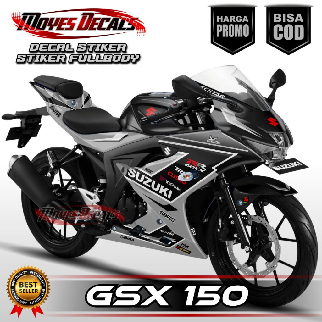 Decal Gsx R150 Full Body Stiker Gsx R150 Full Body Decal Gsx 150 Full Body Striping Gsx R150 Full Bo