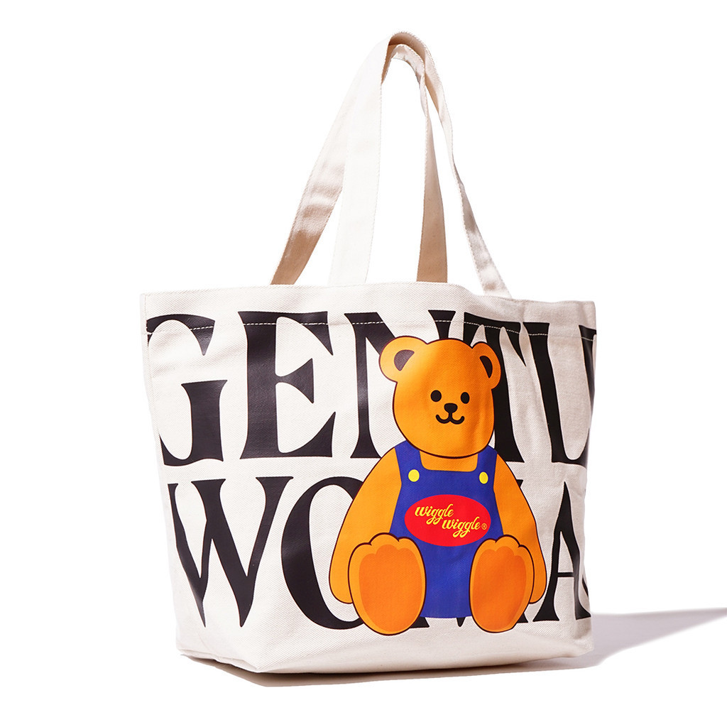 Gentlewoman x Wiggle Wiggle Bear Tote bag
