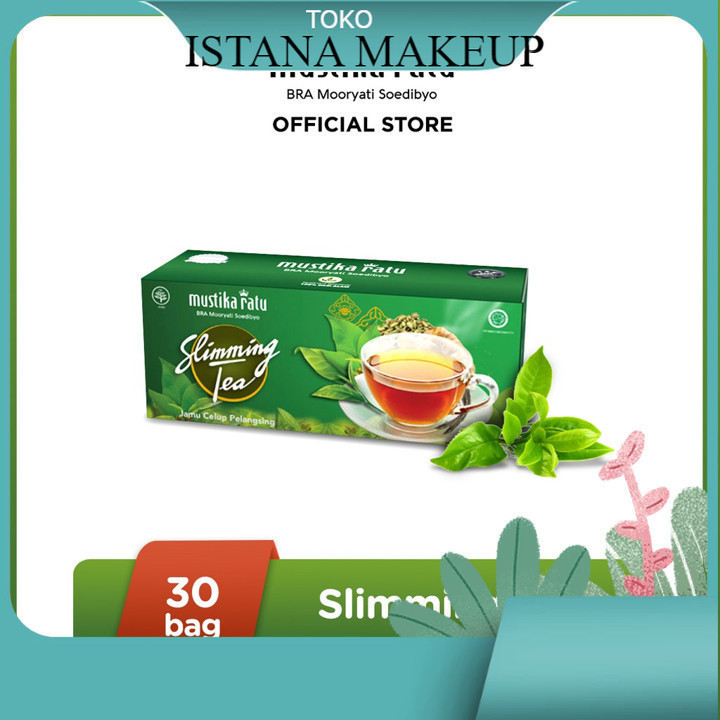 

Mustika Ratu Slimming Tea Isi 30 Bag Teh Diet dan Detox // |
