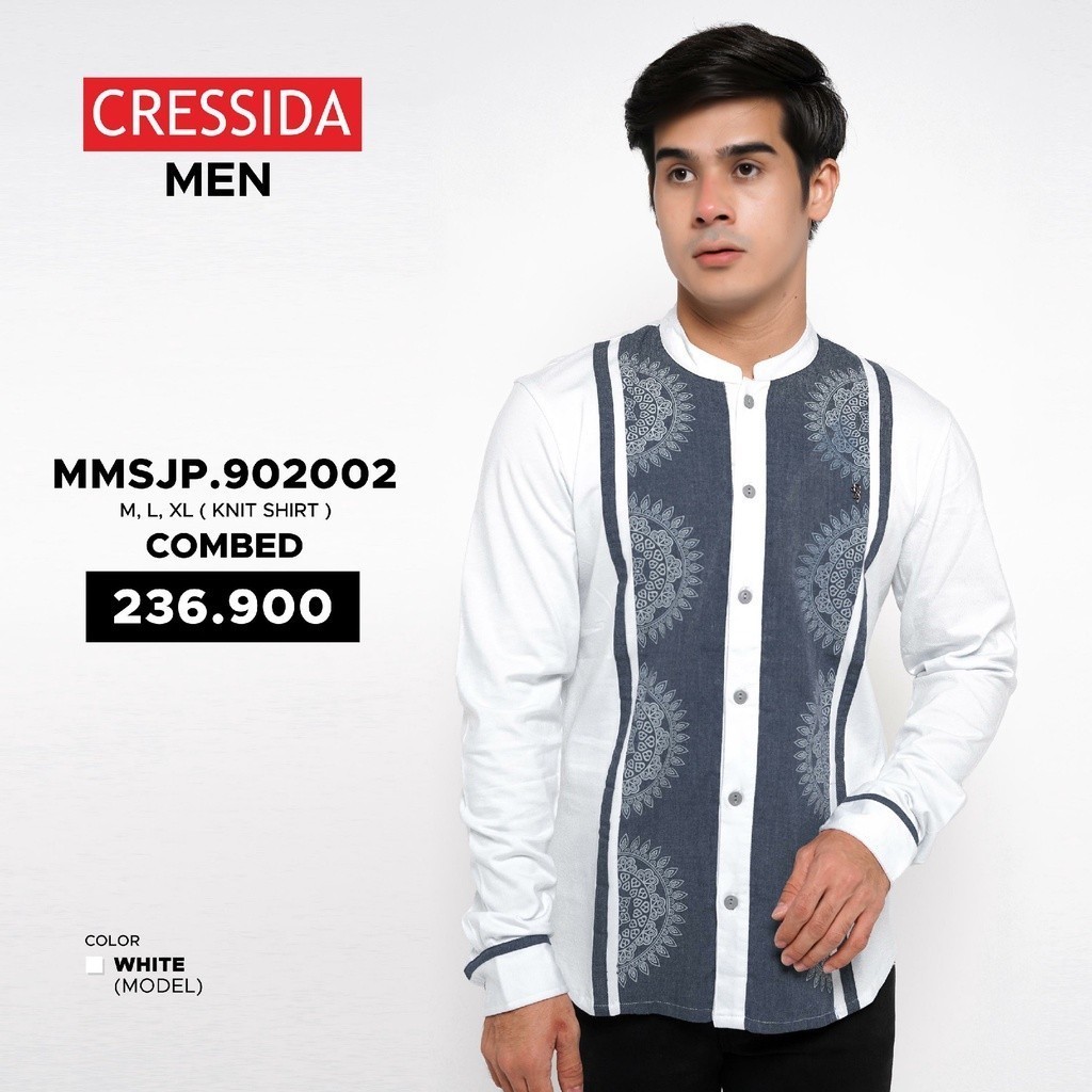 Promo Baju Kaos Koko Muslim Pria Cressida Original - MMSJP.902002
