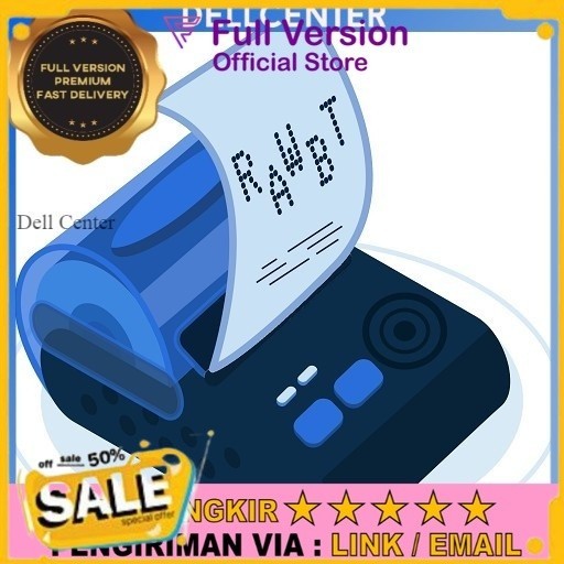 Beli 2 Gratis 1 RawBT Driver POS Printer Pro - Aplikasi WiFi & Bluetooth Thermal Printing Mudah Di A