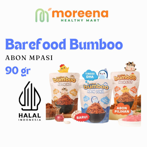 

BAREFOOD BUMBOO - ABON AYAM SAPI TUNA 90gr - NON MSG