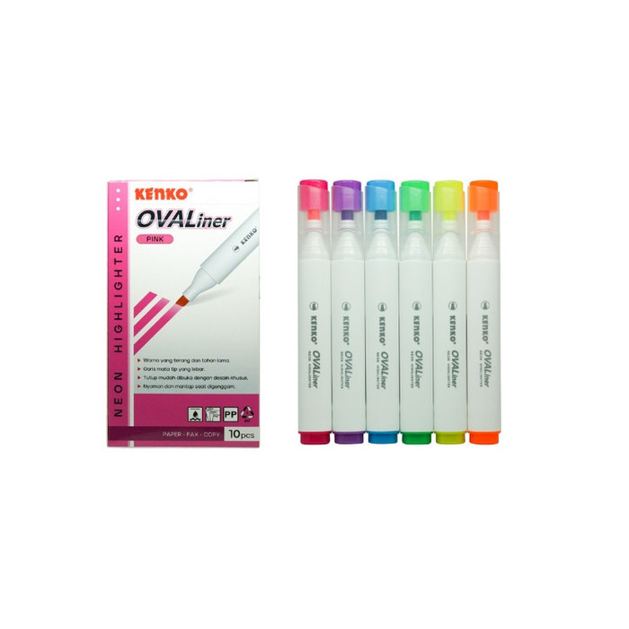 

KENKO Highlighter OVALiner Neon Color